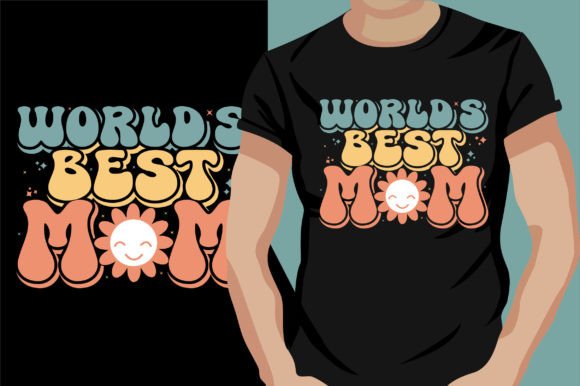 Download Mothers Day Wavy T-Shirt Design - Mother Collection